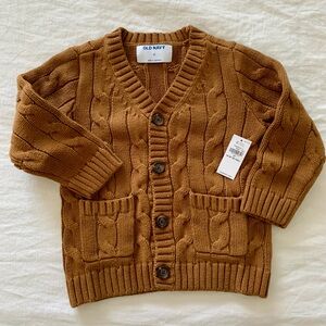 Old Navy Boys Cable Knit Cardigan NWT 2T
